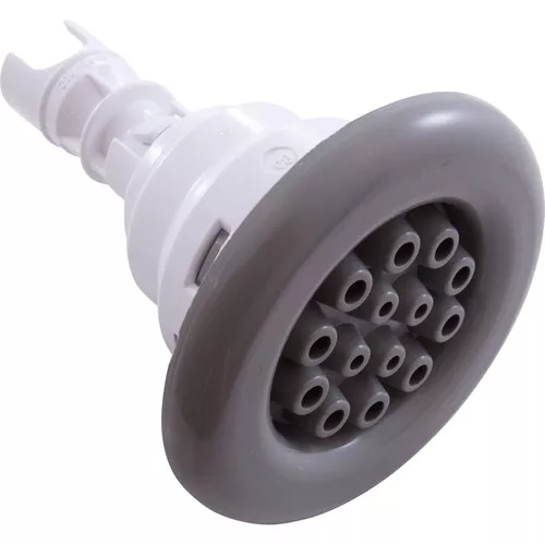 Jet Insert WW Poly Storm 3-3/8 In Massage Smooth Gray 212-8287