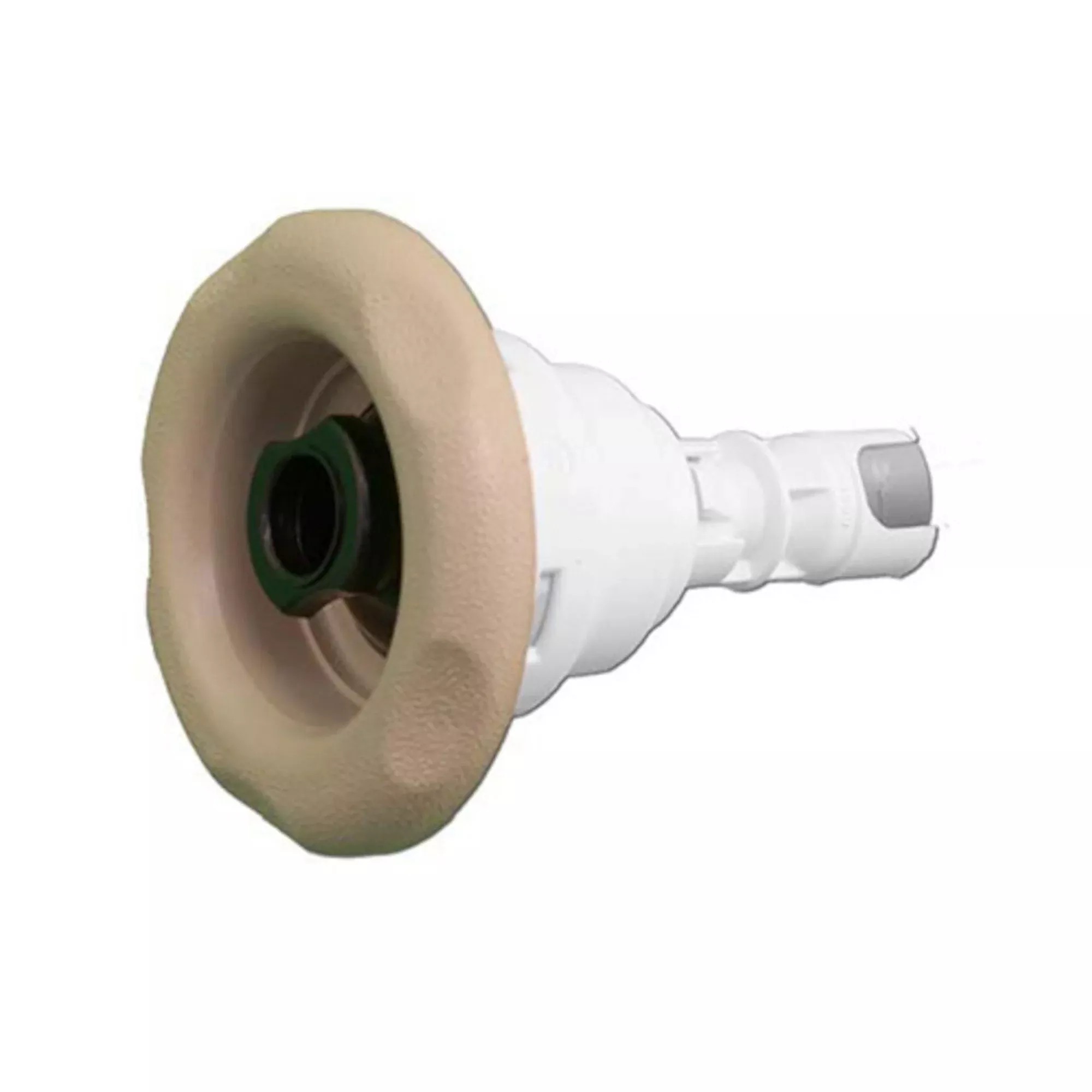 Jet Internal, Waterway Poly Storm, Gunite, Directional, 3-3/8" Face, Black w/ Beige Escutcheon : 212-8051G-BE