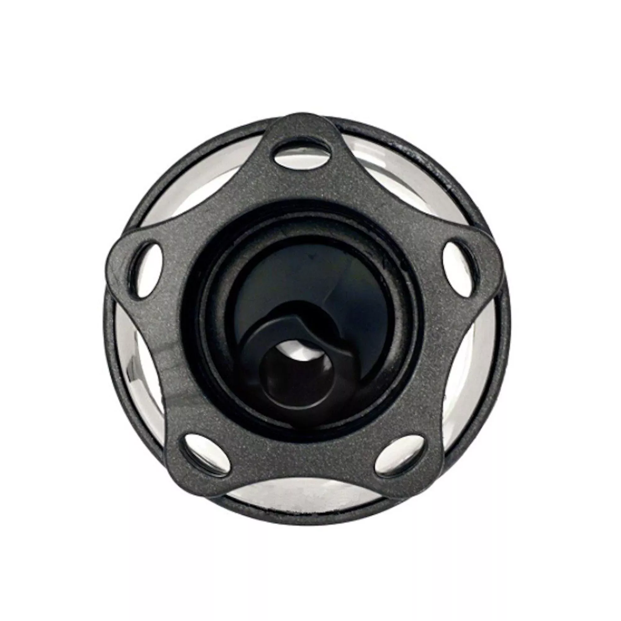 Jet Internal, Waterway Poly Storm, Gunite, Rotating, 3-3/8" Face, Revo, Dark Silver/Stainless : 212-3261-DSGSG