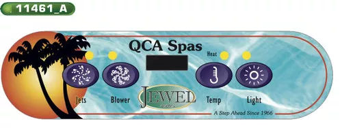 Jewel ML400 Series Control Panel Overlay 11461 11461-Q
