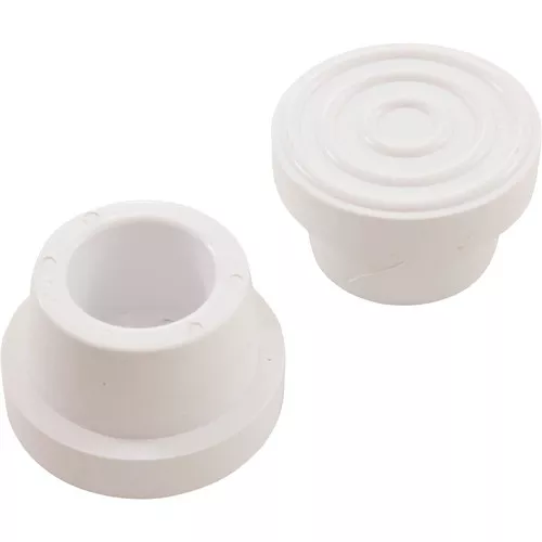 Ladder Bumper 1.9" Male White 2 Pack 25562-500-100