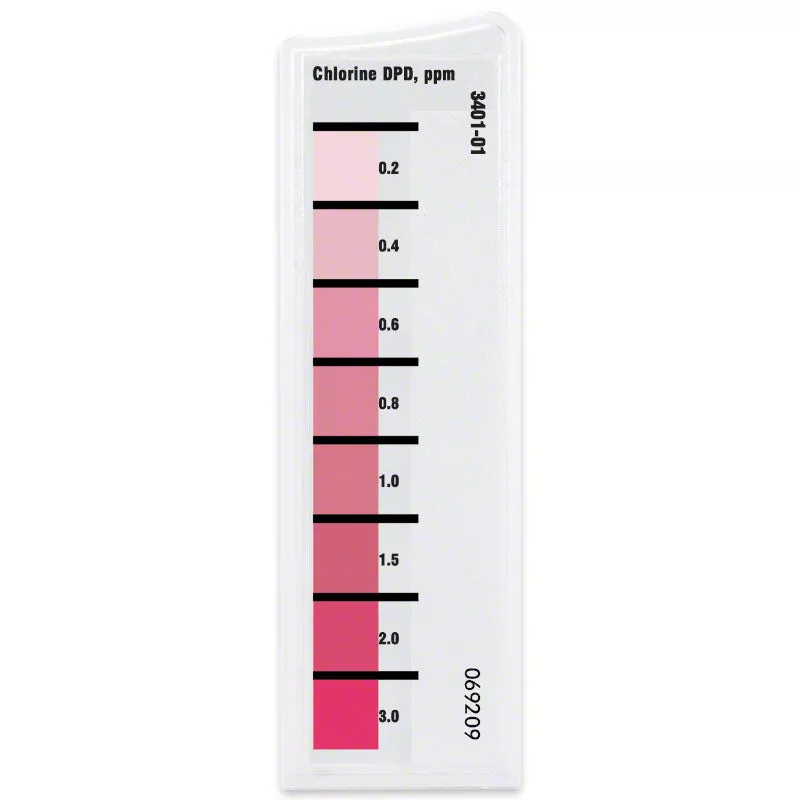 LaMotte Chlorine OctaSlide 2 Bar – 0.2-3.0 PPM – 3401-01