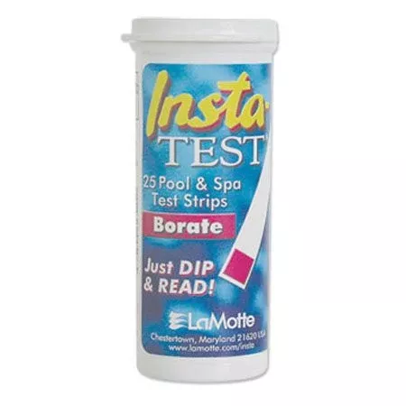 LaMotte Insta-Test Strips, Borate, Bottle of 25 (3017G12EACH)