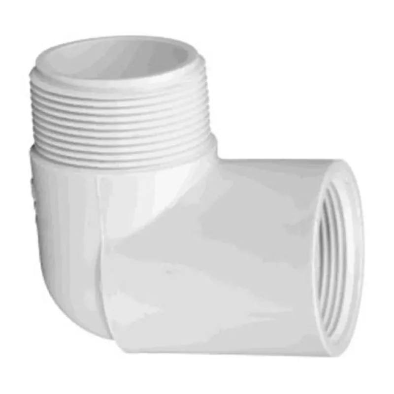 Lasco 1.5″ MPT x FPT 90 Degree Elbow Street – Schedule 40