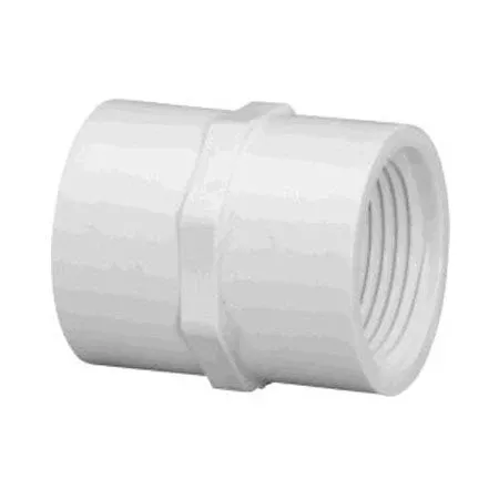 Lasco Coupling, Threaded X Threaded, PVC, 3/4 in. (430-007)