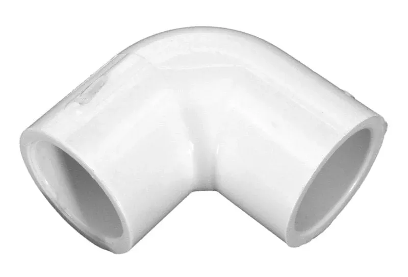 Lasco Standard 90 Degree Elbow, PVC, SxS, 3 in. (406-030)