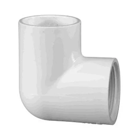 Lasco Standard 90 Degree Elbow, PVC, SxT, 1-1/2 in. (407-015)
