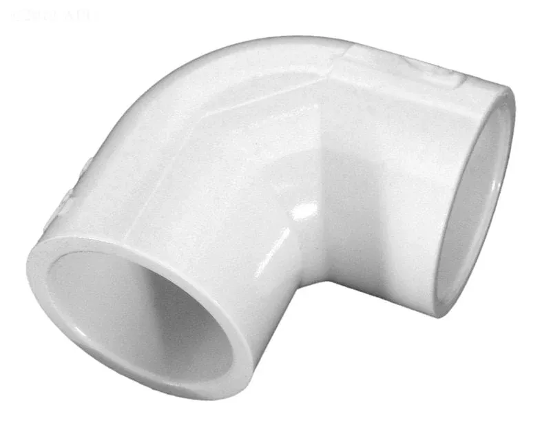 Lasco Standard 90 Degree Elbow, PVC, SxT, 1-1/4 in. (407-012)