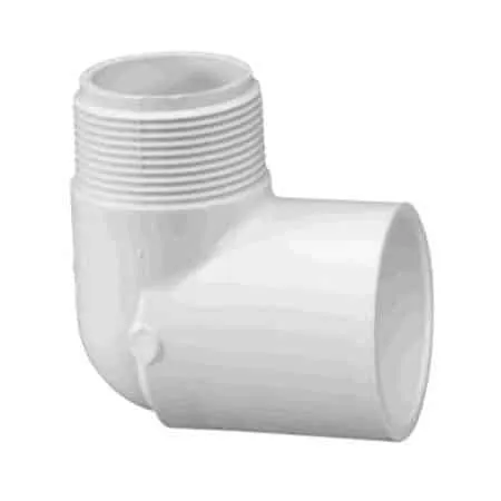 Lasco Standard 90 Degree Elbow, PVC, SxT, 1-1/4 in. (410-012)