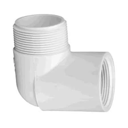 Lasco Standard 90 Degree Elbow, PVC, TxT, 3/4 in. (412-007)