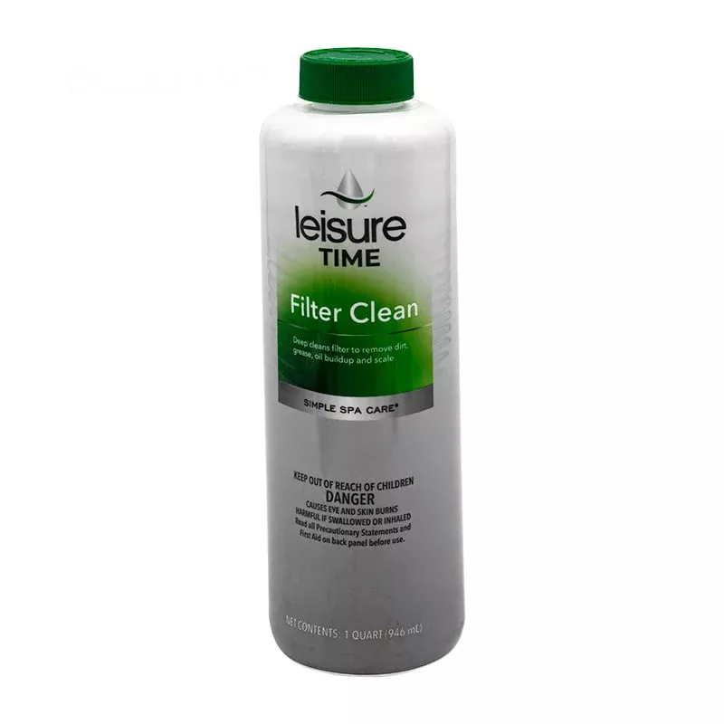 Leisure Time Spa Filter Cleaner, 1 Qt. Bottle (O)