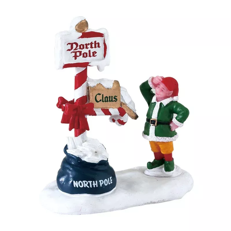 Lemax Santa’s Wonderland Figurine: Merry Mailbox #72570
