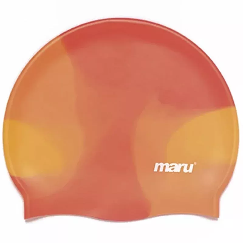 Maru – Multi-Colour Silicone Hat (Orange Shades) 4029
