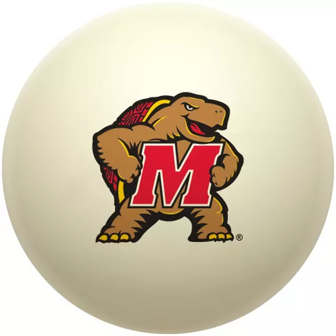 Maryland Terrapins Cue Ball