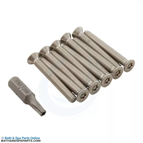 A & A Mfg AVSC SS 316 Screws [Set of 10] With Tool (295314)
