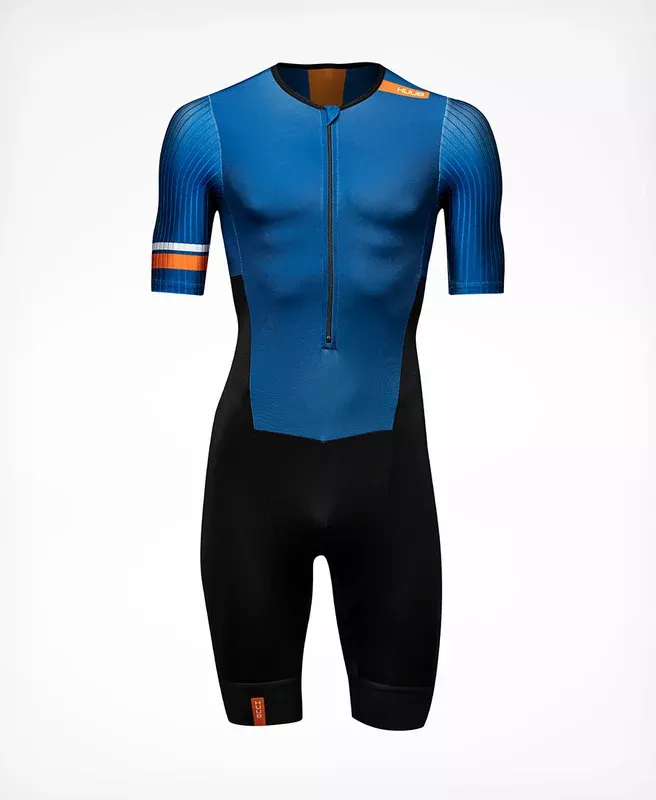 Mittsu Aero Tri Suit – Navy/Orange