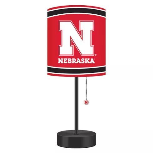 Nebraska Cornhuskers Table Lamp