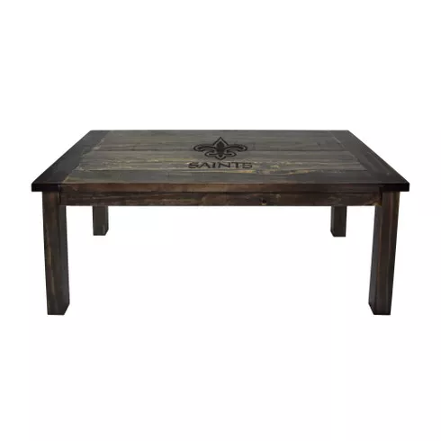 New Orleans Saints Reclaimed Coffee Table