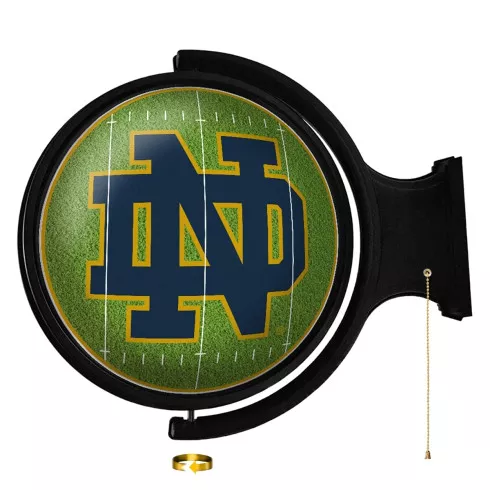 Notre Dame Fighting Irish: On the 50 - Rotating Lighted Wall Sign