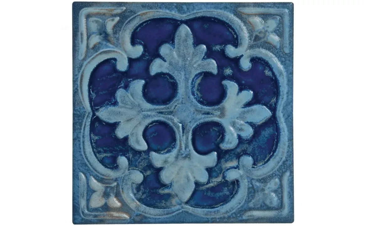 NPT HANA-CYAN 6″ x 6″ Hana Tile Cyan
