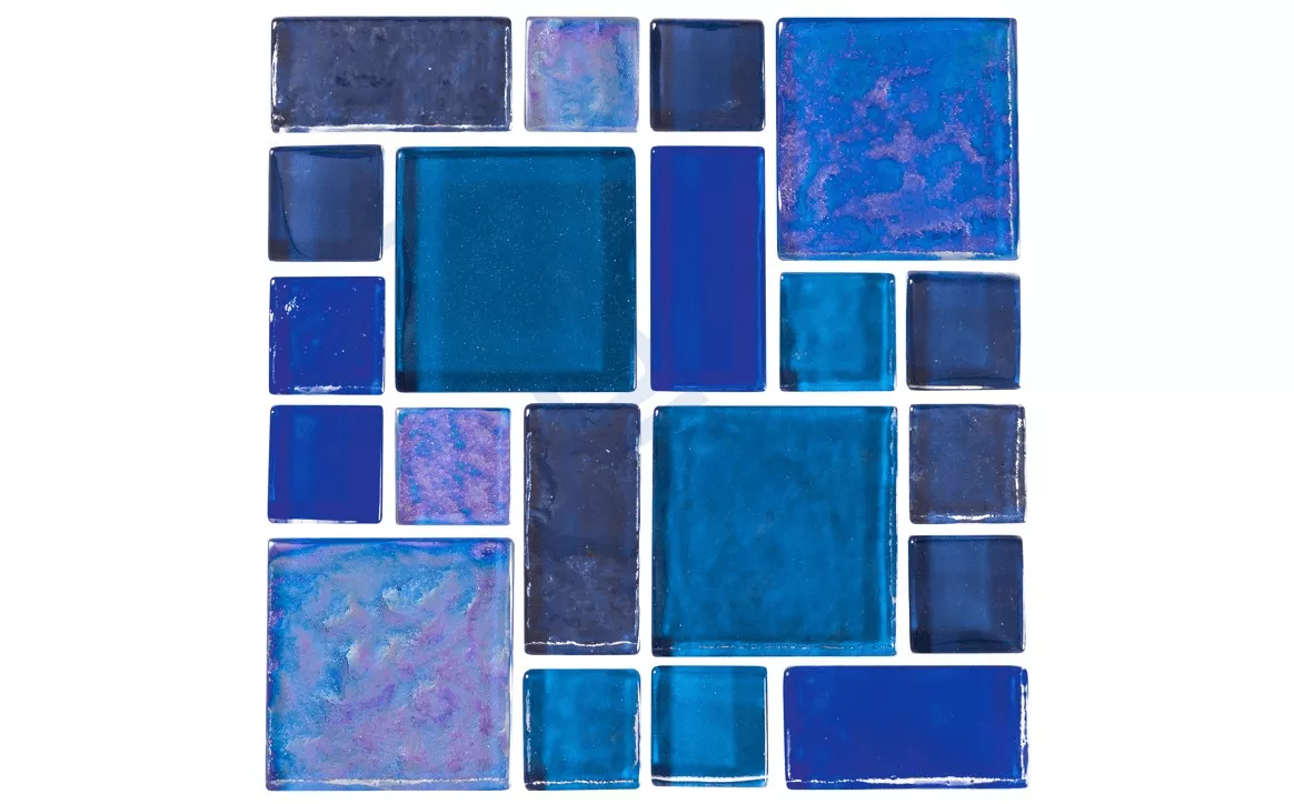 NPT MASNLR32 Night Life Glass Mosaic Tile Galant Random