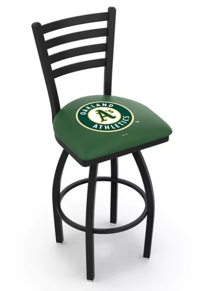 Oakland Athletics Swivel Bar Stool Stool, Multiple Heights