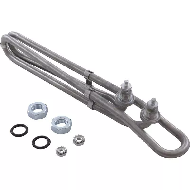 Offset Flow-Thru Heater Element w/Hardware (25-1470-1-PLO)