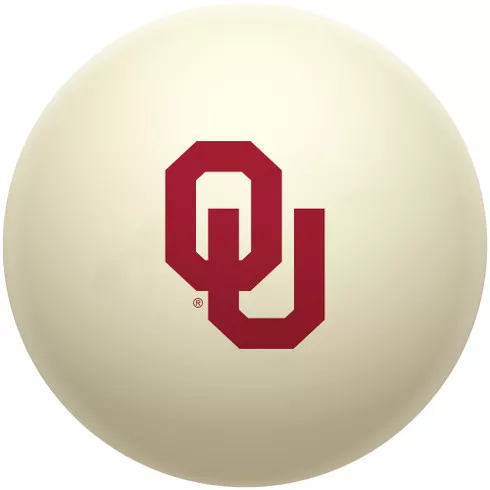 Oklahoma Sooners Cue Ball