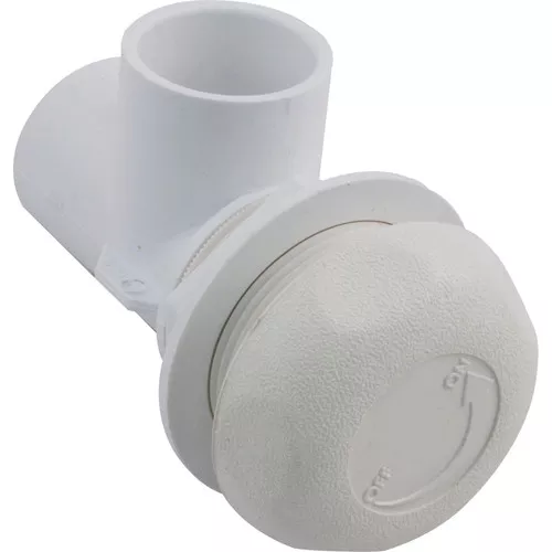 On/Off Valve Waterway 1"s x 1"s Single Port White 600-4360