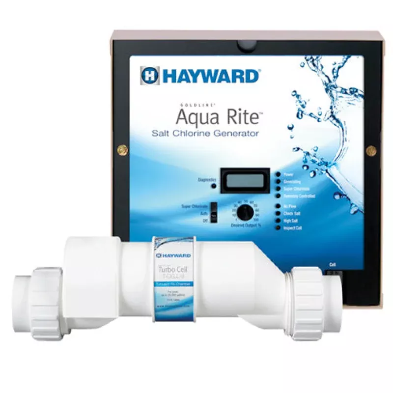(Open Box) Hayward AquaRite 40k Salt Chlorinator – W3AQR15CUL