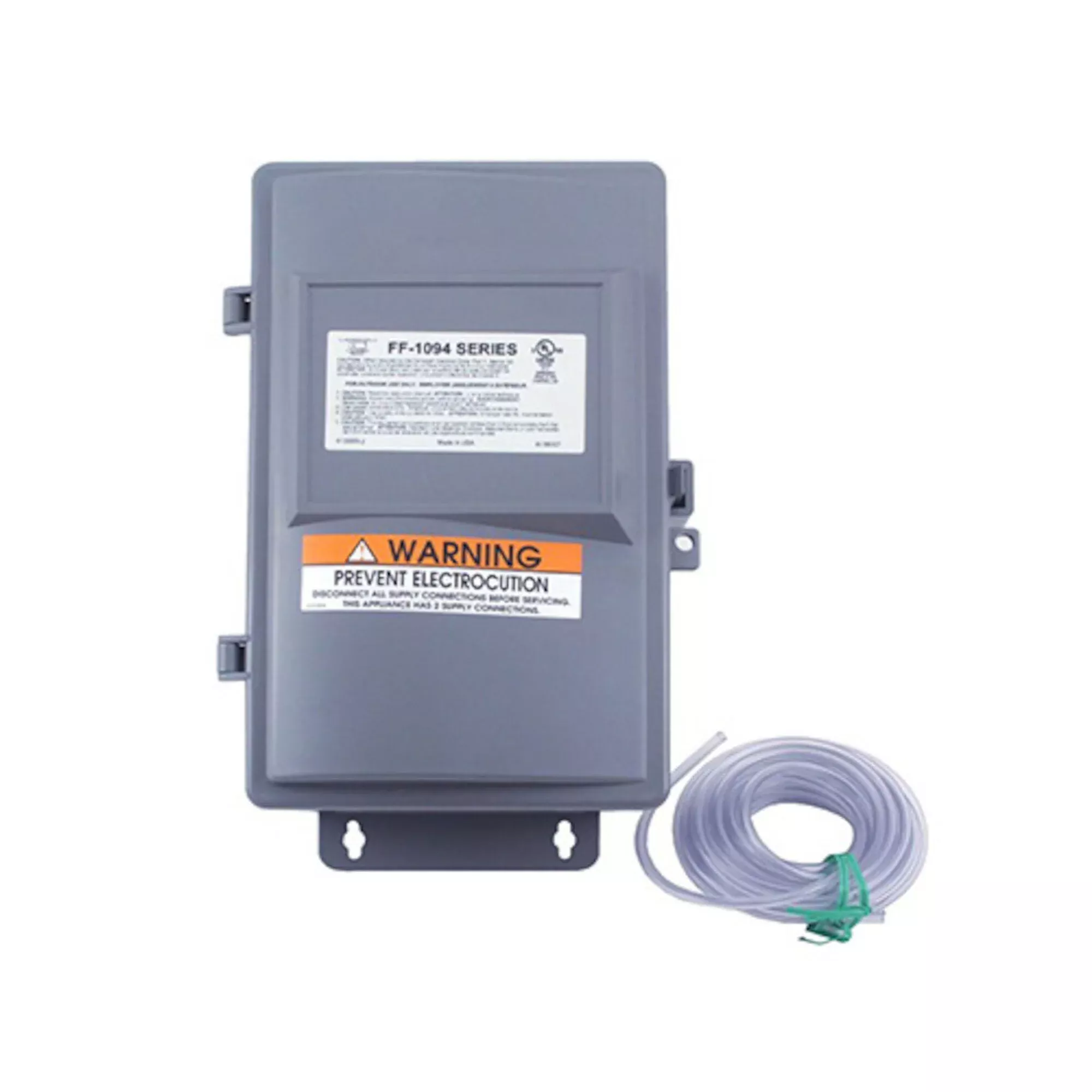 Outdoor Control System, Air, Len Gordon FF-1094, 4 Function, 20Amp, Less Time Clock, w/20′ Roll Air Tubing : 910100-007