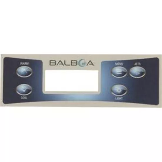 Overlay Keypad Balboa Tp500 5-Button 1-Pump Rectan 17284