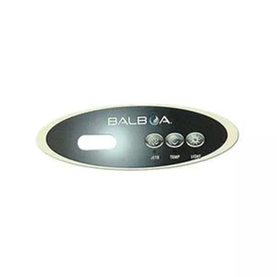 Overlay Spaside Balboa Mvp/Vl240 3-Button Blank-Jet 11765