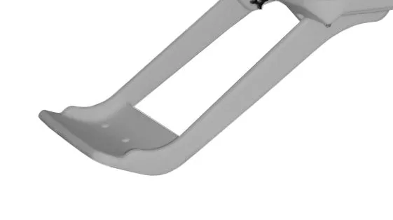 PAL/Splash aXS2 Footrest Assembly With Hardware – Gray