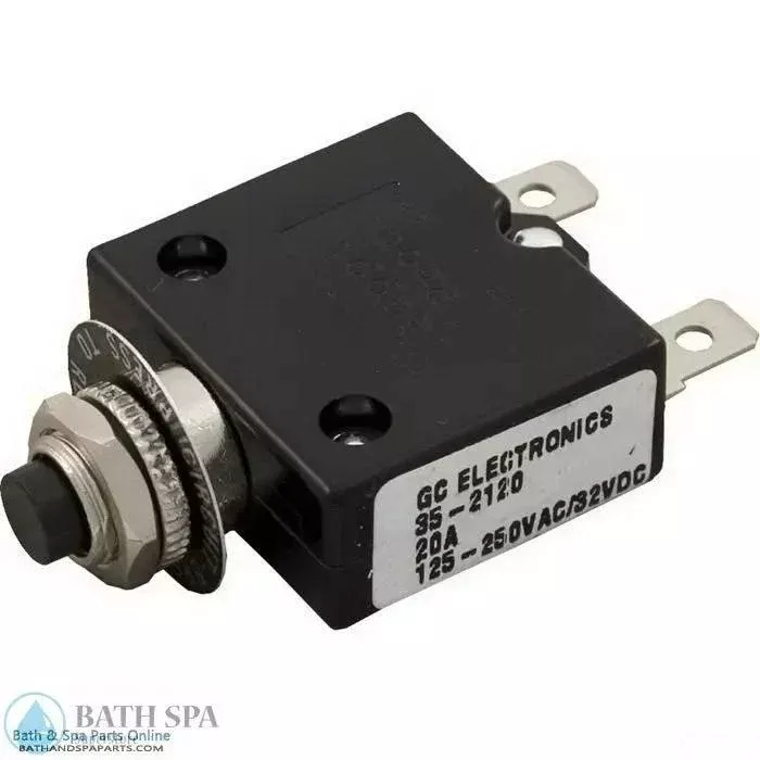 Panel Mount Circuit Breaker [20A] [115v] (HR1-20)