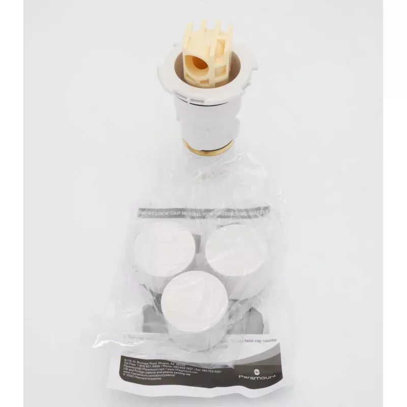 Paramount PV3 Nozzle with Twist Lock Cap White 004-627-5060-01