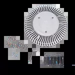 Paramount SDX2 Retro High Flow Safety Drain for Concrete Pools | White | 004-192-2231-01