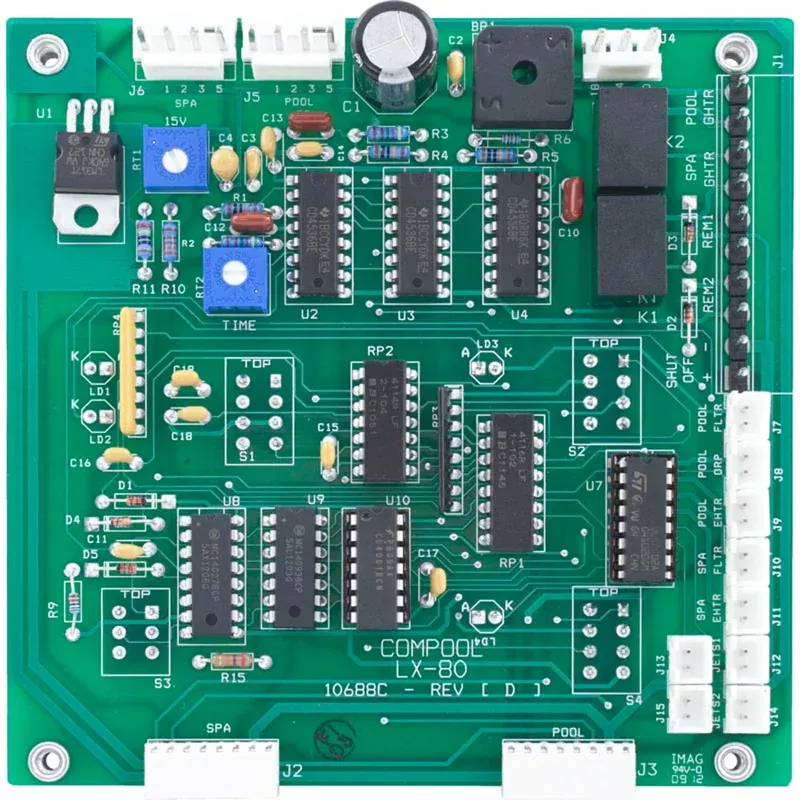 PCB, Pentair, Compool, LX-80