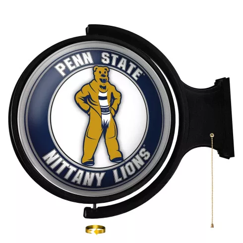 Penn State Nittany Lions Mascot Logo Rotating Lighted Wall Sign
