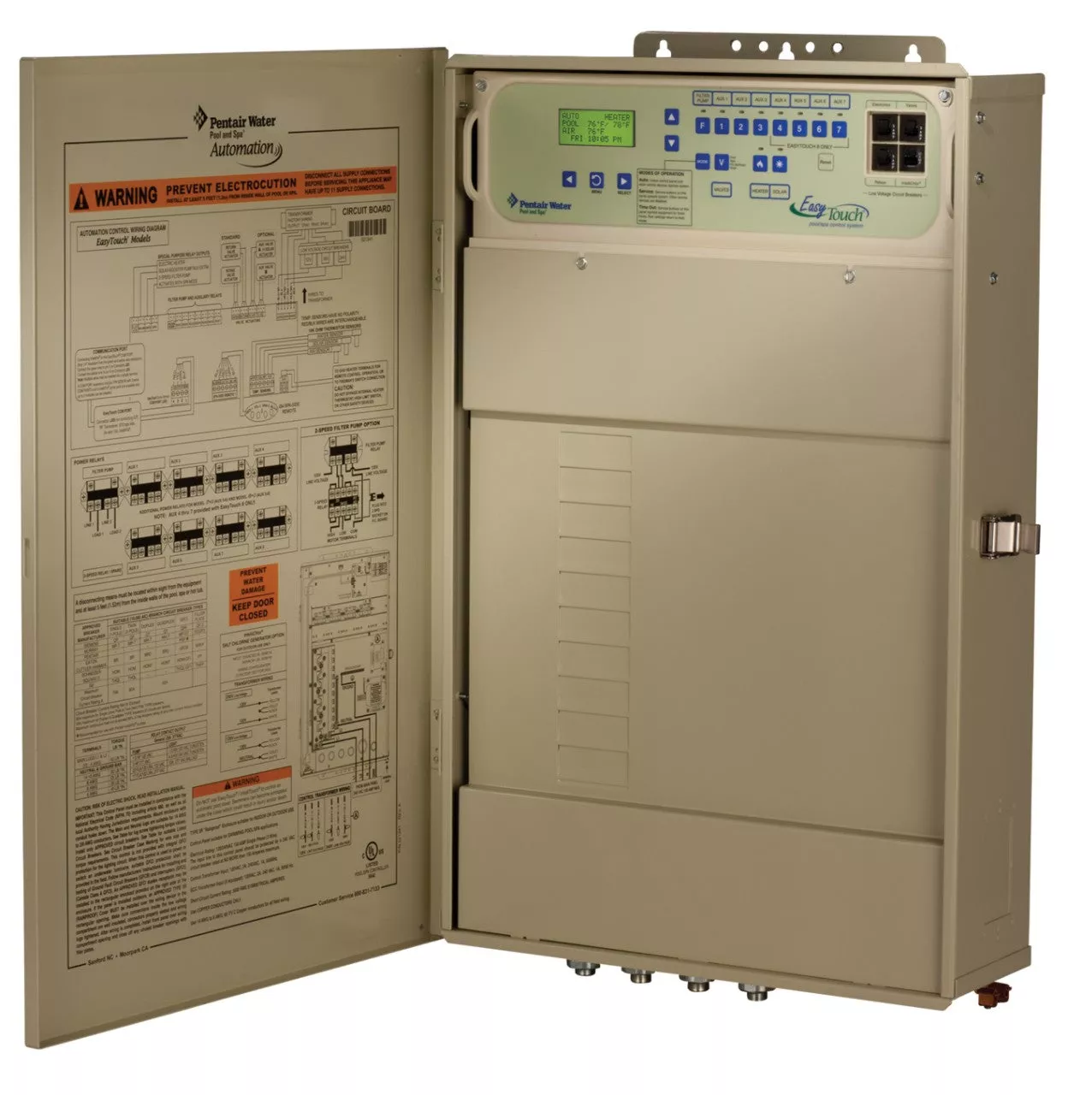 Pentair EasyTouch 8 Control System (Pool/Spa No Salt) | EC-520540