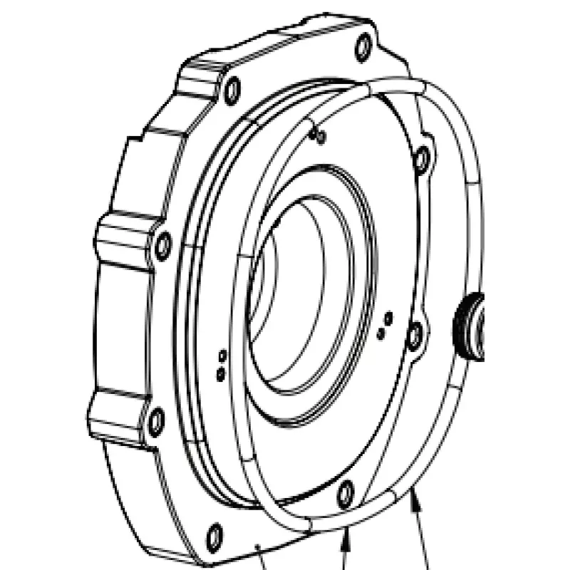 Pentair IntelliFlo3 1.5 VSF Seal Plate Kit (Black) – 356333Z