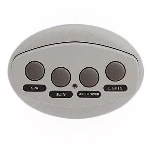 Pentair Intellitouch iS4 4-Function Spa-side Remote, Gray, 150 ft cord (520095) use (521888)