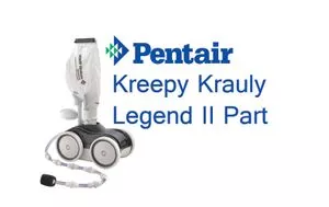 Pentair Kreepy Krauly Legend II 2 ft. Feed Hose Section - Grey # 360021