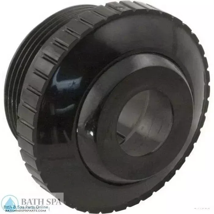 Pentair Wall Fitting/Inlet Fitting [1-1/2″MPT] [3/4″ Orifice] [Black] (540022)