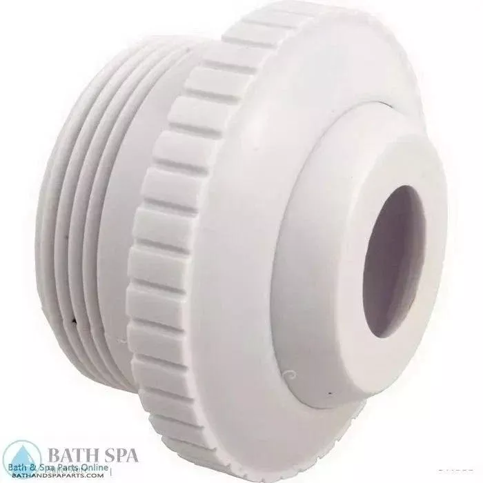 Pentair Wall Fitting/Inlet Fitting [1-1/2"MPT] [3/4" Orifice] [White] (540021)