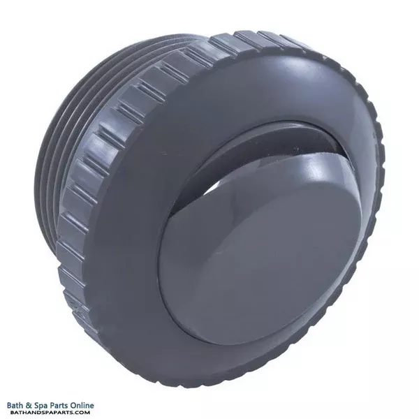 Pentair Wall Fitting/Inlet Fitting [1-1/2″MPT] [Slotted Orifice] [Dark Gray] (540002)