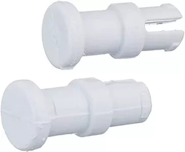 Pentair White Snap Fit Vac Tube Post, Pack of 2, EU147