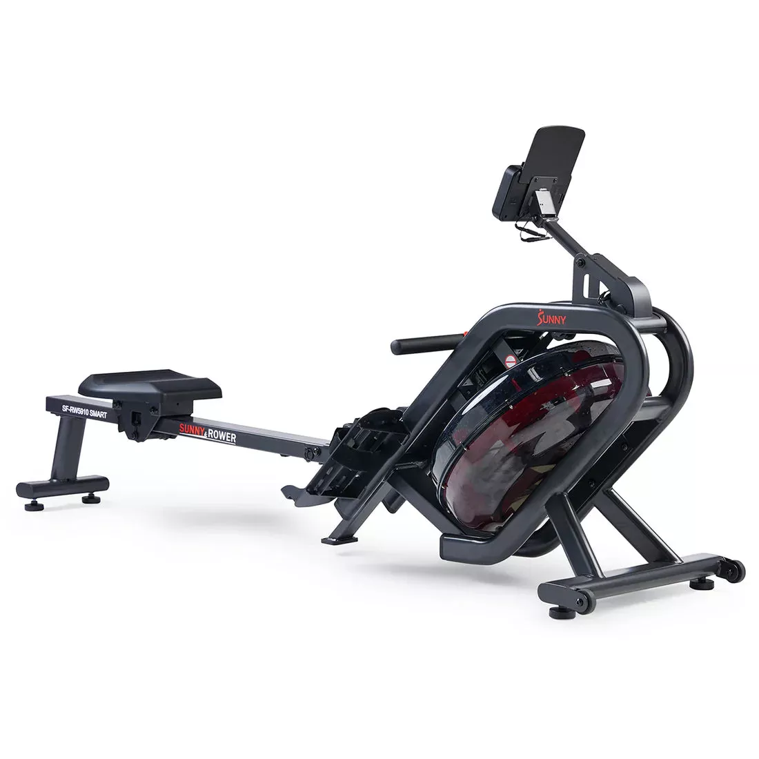 Phantom Hydro Premium SMART Water Rowing Machine by Sunny Health & Fitness