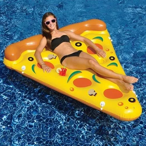 Pool Pizza Slice Inflatable Pool Float (T0300) (90645)