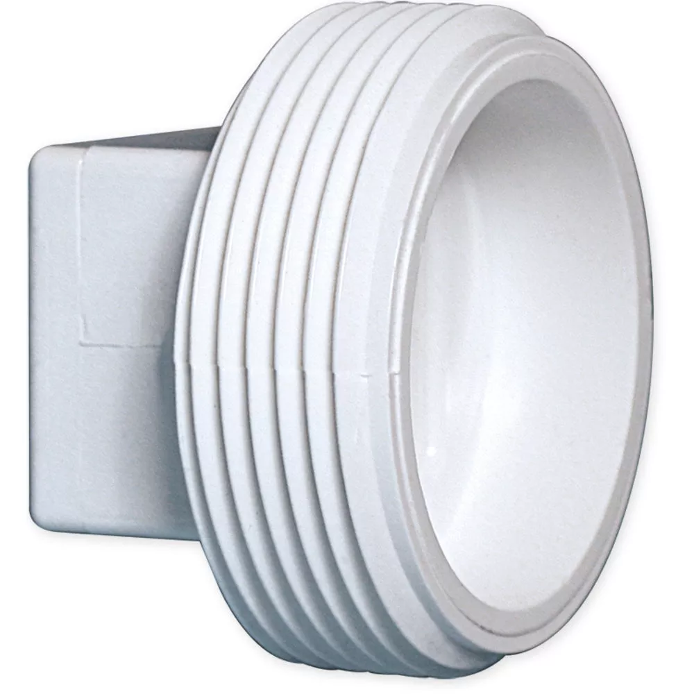 Pool Plug | AquaGuard | 2 MPT PVC Threaded Port Plug | Non Electric